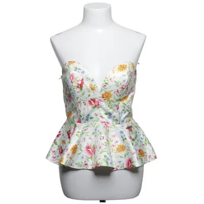 Peplum top (Deep Drop Peplum Top) van Oneness Polyester