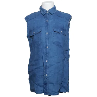 Haut (Bleu) de Mango Casual Lin