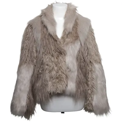 Vinterjakke (Beige) fra Rodebjer Akryl, Polyester, Viscose