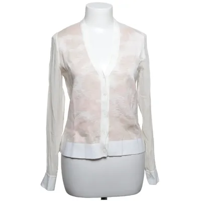 Cardigan (Hvid, Pink) fra Philosophy di Lorenzo Serafini Bomuld, Silke