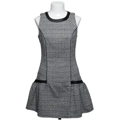 Kjole (Sort, Hvid) fra Lipsy London Akryl, Bomuld, Elastan, Metallfiber, Polyester