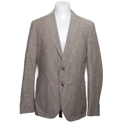 Blazer (Bruin) van Father & Sons Katoen, Linnen, Polyester