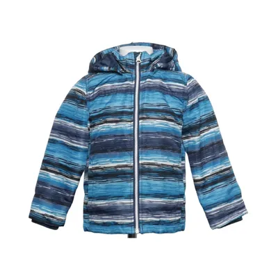 Vinterjacka (Blå, Svart, Vit) från Name It Minimize Polyester