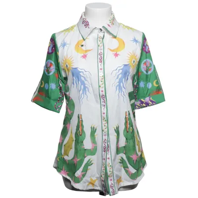 Chemise à manches courtes (Blanc, Vert, Multicolore) de X&Z Polyester