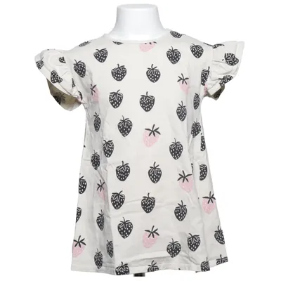 Kjole (Beige, Sort, Pink) fra Lindex Kids Bomuld