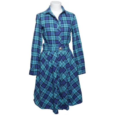 Robe chemise (Bleu, Noir) de El Ganso