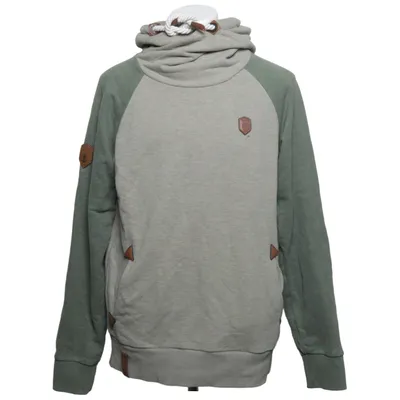 Hoodie (Green, Beige) from Naketano Cotton, Polyester