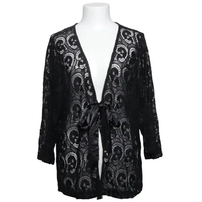 Cardigan (Black) from Zhenzi Cotton, Polyamide