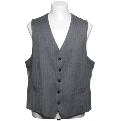 Anzugweste (Grau) von Dressmann Premium Collection Polyester, Viskose, Wolle