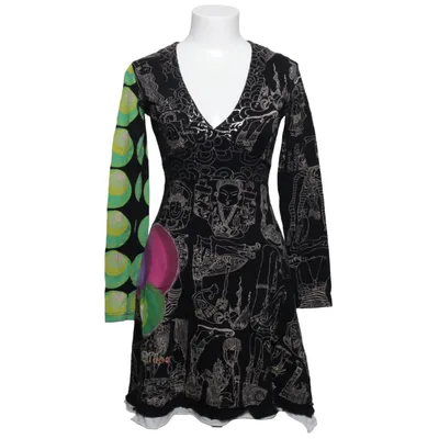 Robe (Noir, Multicolore) de Desigual Coton