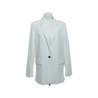 Kavaj (Vit, Blå) från H&M Polyester, Elastan