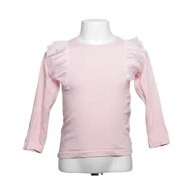 Langarmshirt (Pink) von Ü by KappAhl Baumwolle, Elasthan