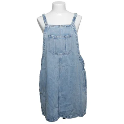 Dungaree dress (Blue) from Mango Denim & Tees Cotton