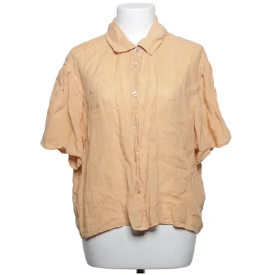 Kortærmet skjorte (Beige) fra American Vintage Linned