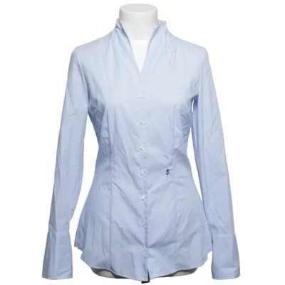 Shirt (Blue, White) from Seidensticker Cotton