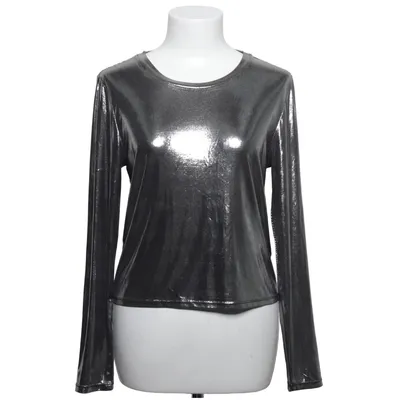 Top (Sølv) fra Monki Elastan, Polyester