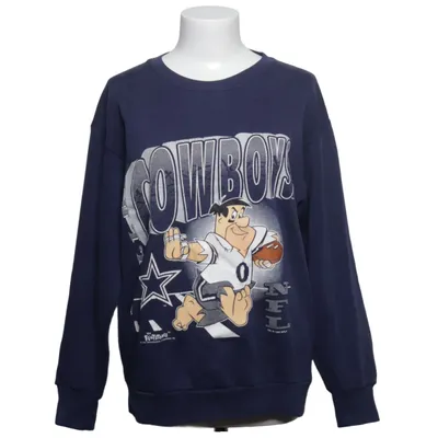 Sweatshirt (Bleu) de Delta Coton, Polyester