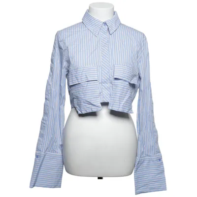 Shirt (Blauw, Wit) van Loavies Katoen, Elastaan, Polyamide