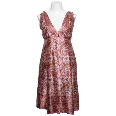 Jurk (Roze, Groen, Meerkleurig) van Pepe Jeans Polyester, Zijde