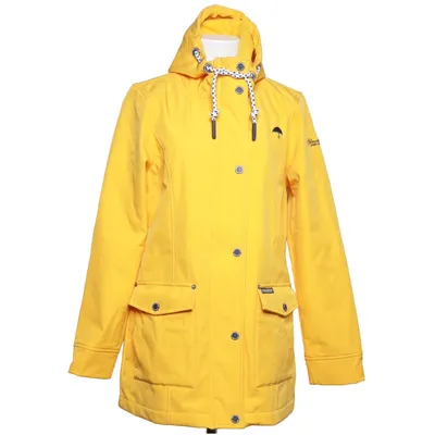 Manteau imperméable (Jaune) de Schmuddelwedda Élasthane, Polyester, Polyuréthane