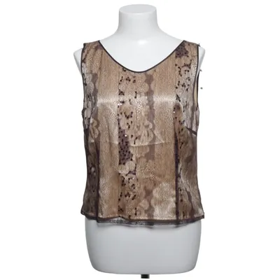 Tanktop (Beige, Braun) von Laurèl Baumwolle, Polyamid