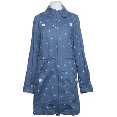Parkas (Blå, Vit) från Blutsgeschwister Bomull, Elastan, Polyester