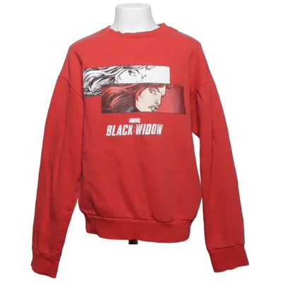Collegetröja (Röd) från Marvel Bomull, Polyester