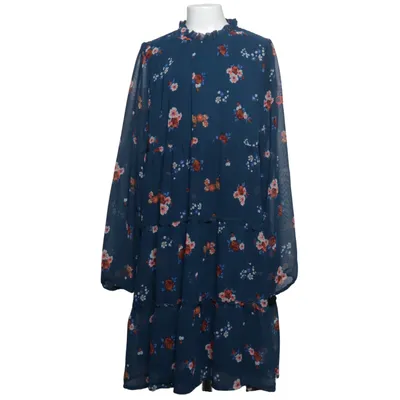 Dress (Blue, Multicolored) from Jette Cotton, Polyester