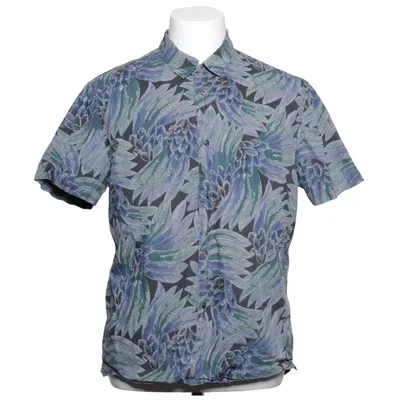 Chemise à manches courtes (Bleu, Vert, Gris) de Paul Smith Jeans Coton