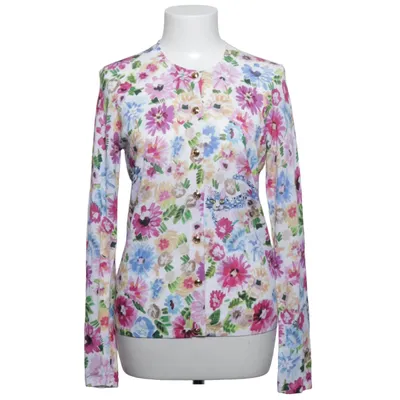 Cardigan (Hvid, Flerfarvet) fra Escada Bomuld, Viscose