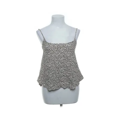 Tank Top (Beige, Black) from Zara Woman