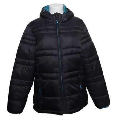 Winter jacket (Gray, Blue) from Nordcap Polyamide, Polyester
