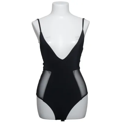 Swimsuit (Black) from ASOS Swim Elastane, Polyamide