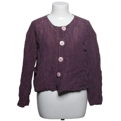 Cardigan (Purple) from Grizas Linen, Silk