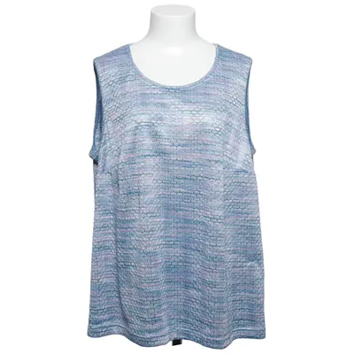 Tanktop (Blauw, Meerkleurig) van Atelier Creation Elastaan, Polyester