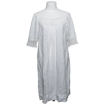 Jurk (Wit) van Z.Biz Polyamide, Tencel, Viscose