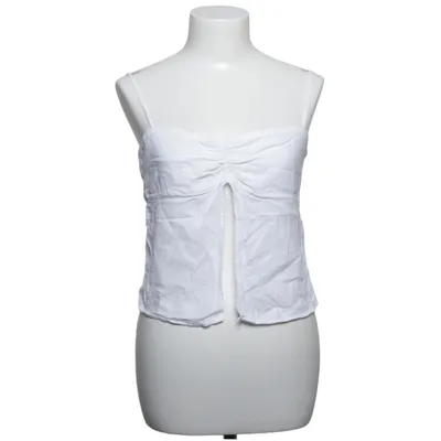 Crop top (Wit) van Pacific Republic Linnen, Viscose