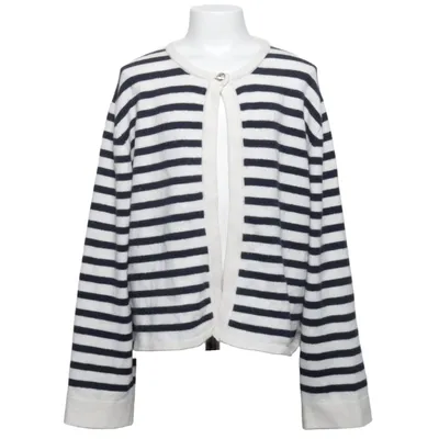 Cardigan (Blauw, Wit) van Gina Tricot