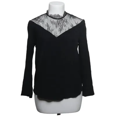 Blouse (Noir) de Sandro Polyamide, Soie
