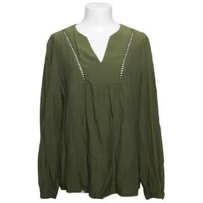 Bluse (Carmyrna L/S Top Wvn) fra ONLY Carmakoma Polyester, Viscose