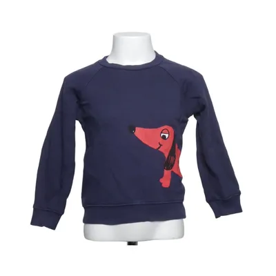 Sweatshirt (Blå, Rød) fra Mini Rodini Økologisk bomuld