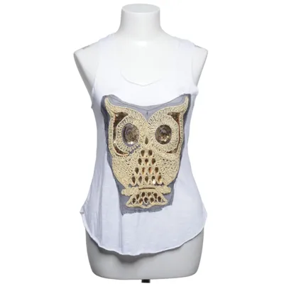 Tanktop  (Hvid, Guld) fra Modish