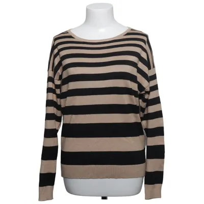 Sweater (Black, Beige) from Cable & Gauge Polyester, Viscose