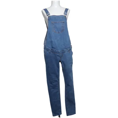 Hängselbyxor (Blå) från Missguided Maternity Bomull, Elastan, Polyester