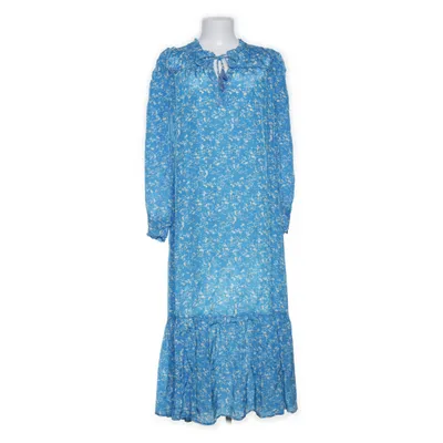 Maxikjole (Blå, Hvid) fra MOLIIN Polyester, Viscose