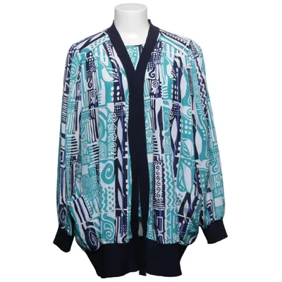 Cardigan (Bleu, Vert, Blanc) de Mona Polyester