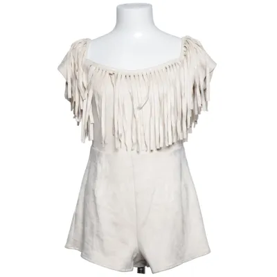 Byxdress (Beige) från Missguided Elastan, Polyester