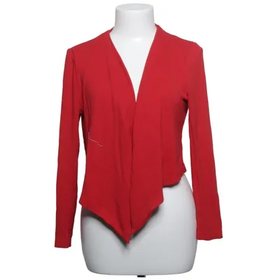 Cardigan (Rouge) de Swesco Élasthane, Polyester, Viscose