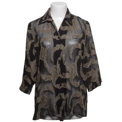 Blouse (Noir, Or) de Frankenwälder Polyester