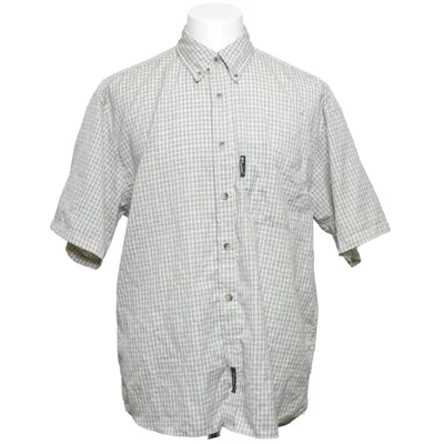 Chemise à manches courtes (Beige, Blanc) de Pinewood Polyester, Viscose